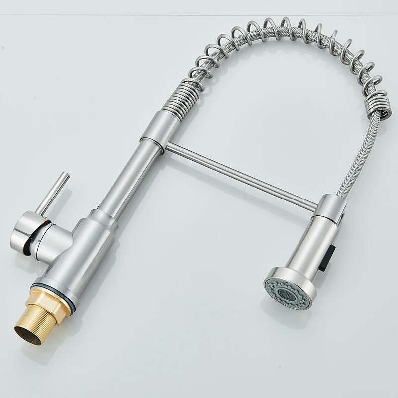 Robinet de cuisine à douchette extractible, mitigeur eau chaude/froide
