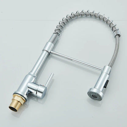 Robinet de cuisine à douchette extractible, mitigeur eau chaude/froide