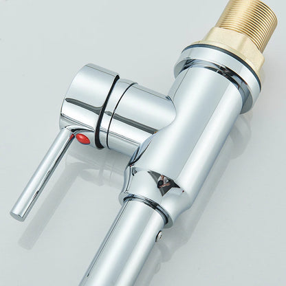Robinet de cuisine à douchette extractible, mitigeur eau chaude/froide